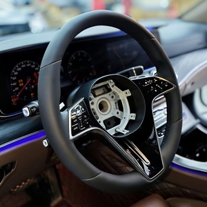 <span class=keywords><strong>Volant</strong></span> complet en cuir sur mesure fabriqué en usine pour <span class=keywords><strong>Mercedes</strong></span> Benz E207 C197 W204 W205 W209 W210 - Product Image 1