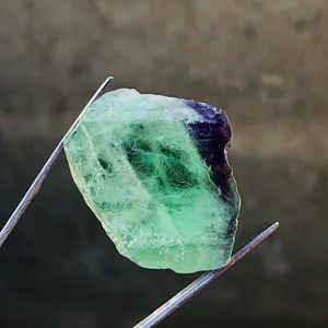 Birthed <b>Crystal</b> Silence Genuine <b>Rare</b> Fluorite Rough Stone Dreamlike Energy Raw Beauty Vibrant Layers Spiritual Glow Power Piece - Product Image 2