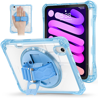 Étui transparent pour tablette iPad Mini 7, coques A17 Pro 2024 Mini7, étui mignon pour iPad Mini 6 8,3 pouces 2021 pour iPad Mini 6 7