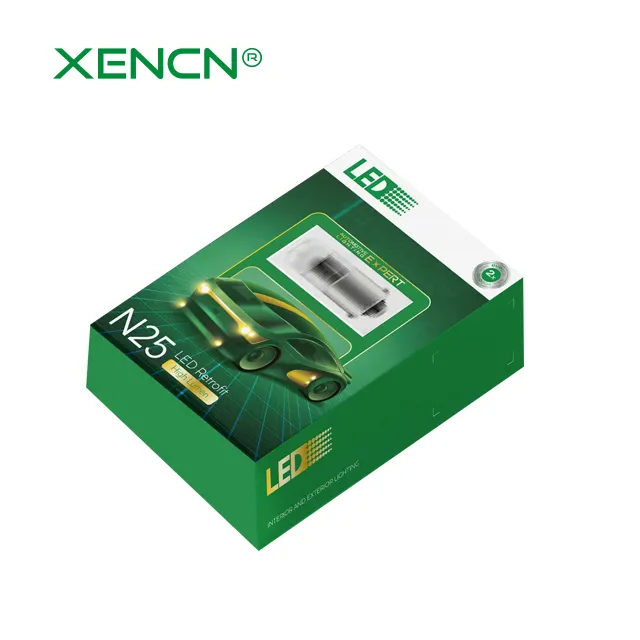 XENCN N25 LED serisi T20 T10 T10 T15 9-16V 85-1000 6500-K LED yedek yükseltme küçük ve orta ölçekli LED ışıkları