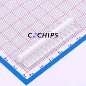 ZX-VH3.96-14PWZ Wire-to-Board Pin Header Bent Lead Through Hole,P=3.96mm Connector 1x14P 3.96mm Right Angle Insert VH - Product Image 1
