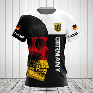 เสื้อยืดผู้ชายใหม่ฤดูร้อน2022เสื้อยืดผู้ชายหลวมไฮสตรีทแฟชั่นลำลองกีฬายอดนิยมเสื้อยืดผู้ชายกางเกงขาสั้นแขนสั้น - Product Image 5