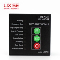 Module de commande de générateur LIXiSE LXC701 avec fonctions de marche au ralenti et ETS, protection contre la pression basse d'huile et la survitesse, montage encastré