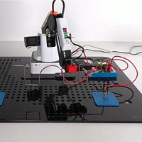 Kit de bras robotique éducatif 4 axes à programmation IA avec ventouse, manipulateur de bureau pour l'apprentissage et l'éducation STEM - Vente en gros