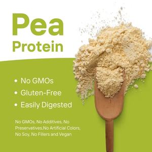 プライベートラベル有機植物ベースのタンパク質エンドウ豆タンパク質粉末純粋な天然 - Product Image 3