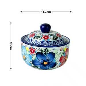 陶器の手描きシチューポット、家族の集まり、ギフト、ホテルなどに最適、環境に優しいデザイン、大容量 - Product Image 3