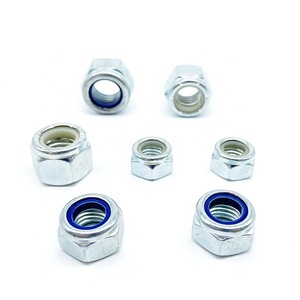 Bán buôn thép carbon nyloc <span class=keywords><strong>Nut</strong></span> M3 M4 M5 M6 M8 M10 M12 M14 M16 nylock <span class=keywords><strong>Nut</strong></span> din982 mạ kẽm Hex Nylon khóa <span class=keywords><strong>NUT</strong></span> - Product Image 5