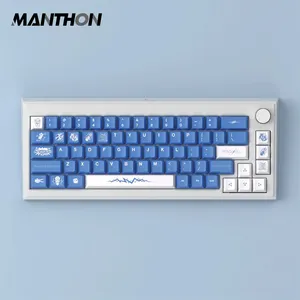 Finalkey ZED Keycap Set Cherry Profile Keycaps League Of Legends PBT Dye-Sublimation Keycaps For DIY Mechanical Keyboard