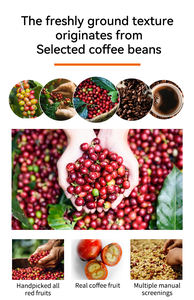 프리미엄 수입 동결건조 아라비카 원두 고급 인스턴트 분쇄 에스프레소 프렌치 로스트 리치 초콜릿 비터 박스 - Product Image 3