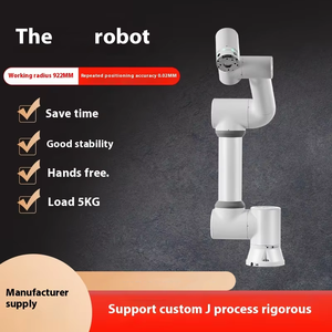 6 eksen işbirlikçi robotik kol yeni esnek kullanım inşaat restoran endüstrileri Motor çekirdek çoklu sahneler için <span class=keywords><strong>5KG</strong></span> yük - Product Image 4