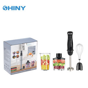 <span class=keywords><strong>Mixeur</strong></span> Plongeant Multifonction Brillant pour Cuisine, Smoothies, 5+ Vitesses, Sans BPA, Acier Inoxydable, Qualité Hôtelière Allemande - Product Image 4