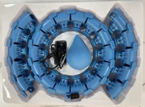 Aros de Hoola sin caída para ejercicio en interior, aros de Hoola inteligentes, 24 secciones, desmontables, masaje para pérdida de peso, gran oferta - Product Image 6