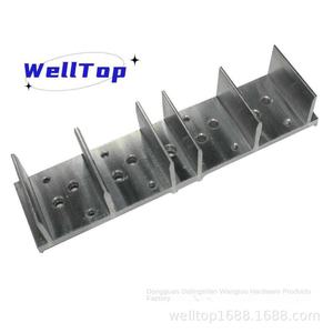 Aluminum Profile Radiator Anodized <b>Heat</b> <b>Sink</b> Electronic Chip Cooling Device CPU Efficient - Product Image 3