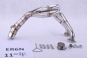 Sistema de <span class=keywords><strong>escape</strong></span> modificado de venta de fábrica, <span class=keywords><strong>escape</strong></span> de motocicleta <span class=keywords><strong>ER6N</strong></span> para Kawasaki <span class=keywords><strong>ER6N</strong></span>, silenciador de <span class=keywords><strong>escape</strong></span>, tubo de acero titanio - Product Image 3