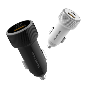 Somostel carregador 38W <span class=keywords><strong>chargeur</strong></span> de voiture portable pour téléphone portable charge rapide type-c adaptateur de voyage <span class=keywords><strong>chargeur</strong></span> de bateria de carro - Product Image 6