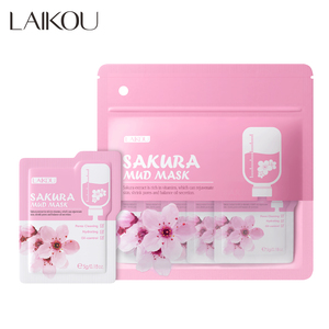 LAIKOU ขายส่ง ผลิตภัณฑ์มาส์กโคลนซากุระออร์แกนิคธรรมชาติ ควบคุมความมัน บำรุงผิวชุ่มชื้นอย่างล้ำลึก ช่วยให้ผิวขาวกระจ่างใส ดูแลผิวหน้า - Product Image 4
