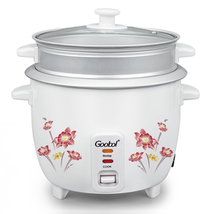 Olla <span class=keywords><strong>Arrocera</strong></span> Eléctrica Automática de 1.5 L, 1.8 L y 2.8 L a 110 V, Tipo Tambor, con Estampado Floral, de Lujo y Diseño Atractivo - Product Image 2