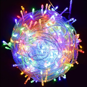 Lumière de décoration extérieure 100M 600 LED prise ue 220V <span class=keywords><strong>guirlande</strong></span> <span class=keywords><strong>lumineuse</strong></span> féerique pour fête de mariage - Product Image 4
