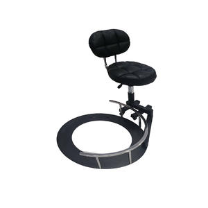 Rotating Barber Stool Reclining Swivel Chair for Hair <b>Salon</b> Durable Aluminium Synthetic Leather <b>Salon</b> <b>Furniture</b> for Barber Shop - Product Image 1