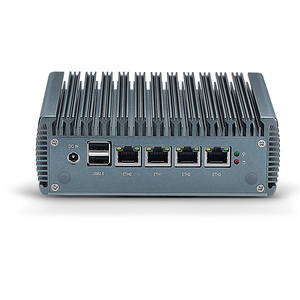 Mini PC OEM Intel Celeron J4125 Quad Core Burst 2.70Ghz 4 Lan 2.5GbE Ethernet RJ45 SIM DP 4K HD sans ventilateur - Product Image 1