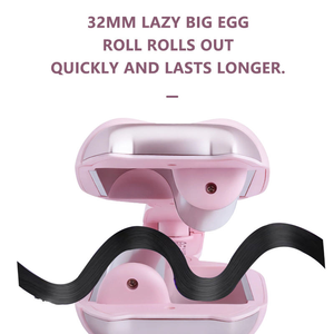 เครื่องม้วนผมไฟฟ้า KEMEI รุ่น Km-1233 สีชมพู ดีไซน์น่ารัก 4 ระดับความร้อน รู<span class=keywords><strong>ป</strong></span><span class=keywords><strong>ทรง</strong></span>ตัววี ใช้เทคโนโลยี PTC สำหรับทำ<span class=keywords><strong>ผม</strong></span>ด้วยตัวเอง - Product Image 4