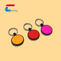Individuelle Wasserdichte Anti-Verlust NFC-Hundemarke QR-Code Silikon NFC-Haustiermarken