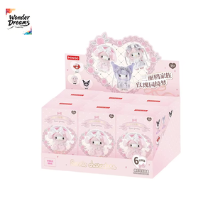 Caja Misteriosa <span class=keywords><strong>de</strong></span> Peluche <span class=keywords><strong>de</strong></span> Vinilo <span class=keywords><strong>de</strong></span> la Serie Rose Garden Dream, Muñeca <span class=keywords><strong>de</strong></span> Encaje con Flores Kawaii My Melody Kuromi, Estética Japonesa - Product Image 1
