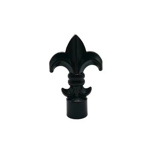 أوتاد سياج أمنية معدنية دائرية سوداء من الألمنيوم مقاس 19 مم (3/4 بوصة) من سيليا أستراليا، تصميم نيوزيلندي - Product Image 1