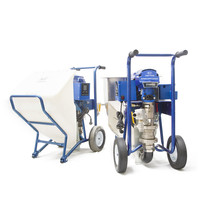 Système de pompe à piston électrique Yanfeng FH450 Machine de pulvérisateur de matériaux ignifuges portable électrique