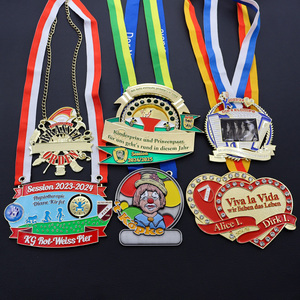 Medallas de Cobre 3D Completamente Personalizadas en Oferta para Premios de Competencias Artísticas Comunitarias - Product Image 2