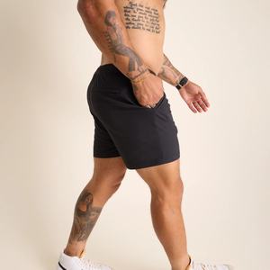 Collants grande taille à taille haute avec poches, doublure camouflage, en maille, pour athlétisme, maternité et shorts de course pour hommes - Product Image 4