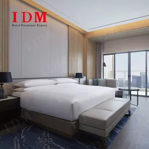 Modern Design Custom Wooden Hotel Furniture Sets Factory for Bedroom Use