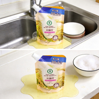 Emballage liquide personnalisé réutilisable, sachet debout avec bec verseur, sachet pour jus, boisson, sauce, emballage de détergent, sachet doypack