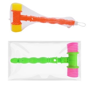 子供のための音楽付き楽しい創造的な弾性音BBハンマーおもちゃプラスチックホイッスル - Product Image 6