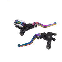 Ensemble pompe de frein avant, embrayage et frein à main 22mm CNC pour moto, frein à disque hydraulique modifié Vibrant