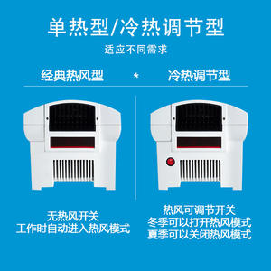 Sèche-mains mural pour salle de bain d'hôtel commercial avec capteur automatique, haute vitesse et température constante pour la vente en gros - Product Image 5