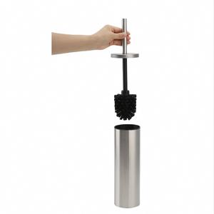 מודרני נירוסטה טואלט ניקוי מחזיקי מברשת לבית מלון דירה חדר אמבטיה פלסטיק גביע לשימוש מטבח - Product Image 2