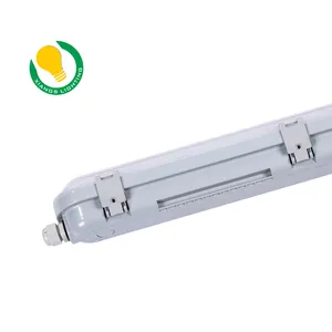 120lm/w Linear Led Tri Proof Light 30K-40K-60K CCT Selectable IP65 Waterproof 80 Warehouse 1200mm Led Lamp Fixture TPC Hps 380v