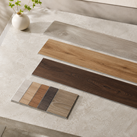 Revêtement de sol SPC avec sous-couche IXPE, planches de vinyle à clipser, imperméables, absorption des chocs, pour chambre à coucher, salon