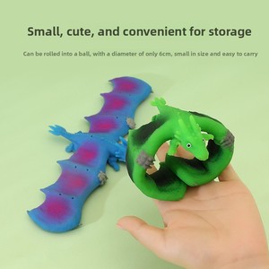 Jouets miniatures de décompression en silicone TPR, modélisation personnalisable, avec fonctions d'explosion, de <span class=keywords><strong>pop</strong></span> et de ressort, en forme de <span class=keywords><strong>dinosaure</strong></span> et de pieds de dragon, modèle HK-0888 - Product Image 3