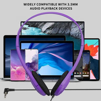 Écouteurs et casques audiophiles d'interface de 3.5mm Compatible avec l'école et les voyages Musique filaire Qualité aéronautique pour le confort et le style
