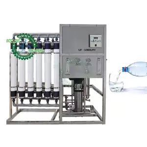 0.5-30 ton per hour FRP Silica sand filter Sodium ion exchanger UF Ultrafiltration water purifying system for restaurant Hotel