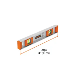 Master con 36 unità di livello professionale di 14 'con protezione ABS, Truper - Product Image 1