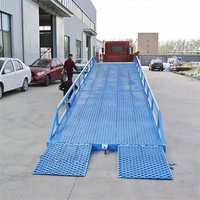 Rampe de quai mobile hydraulique SINO DCQY 6, 8, 10, 12, 15 tonnes, niveleur de quai de chargement robuste en acier au carbone