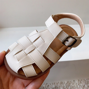 Sandales d'été coréennes colorées pour enfants, sandales de plage ajourées, sandales à semelles souples pour enfants - Product Image 2