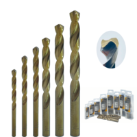 Foret de centrage PHT STAR HSS 4241 PHT 4241, lot de 5 pièces, DIN338, 10 mm, queue droite, pour perçage rapide du métal