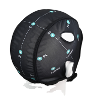 Kit de capuchon EEG 10 20 système Placement d'électrodes à 19 canaux Neurofeedback ondes cérébrales Kit de casque EEG Casque de moniteur d'activité cérébrale