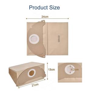 Sac à poussière en papier KFI 222 6.904-322.0 pour aspirateur Karcher WD2 <span class=keywords><strong>MV2</strong></span> A2003 A2004 A2054 WD2.200 WD2.250 - Product Image 2
