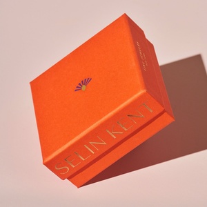 Custom Luxury Paper Cardboard <b>Gift</b> Portable Orange Purple Green Black Jewelry Packaging <b>Small</b> <b>Box</b> - Product Image 5