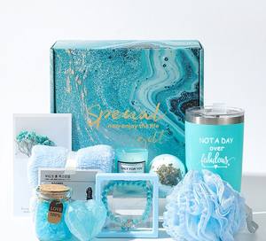 Consigue pronto regalos para mujeres de lujo de San Valentín Kit de spa para el cuidado del cuerpo Día DE LA MADRE Baño de spa Artículos de regalo de recuerdo populares personalizados - Product Image 4